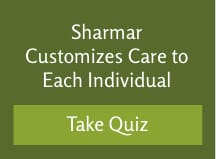 Take the quiz button